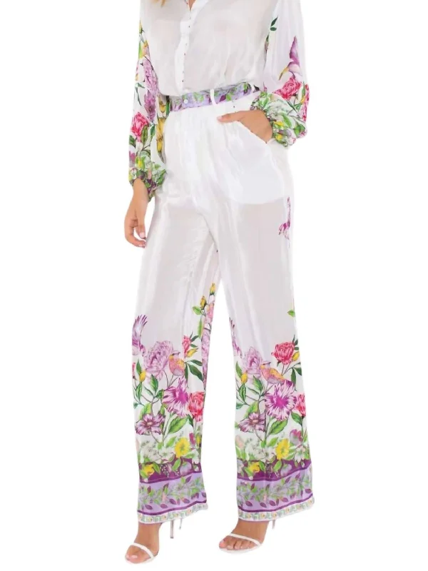 Stylish Everyday Clothing Noah Pants In White