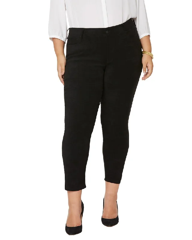 Sustainable Women's Clothing NYDJ Plus Alina Ankle Black Legging Jean