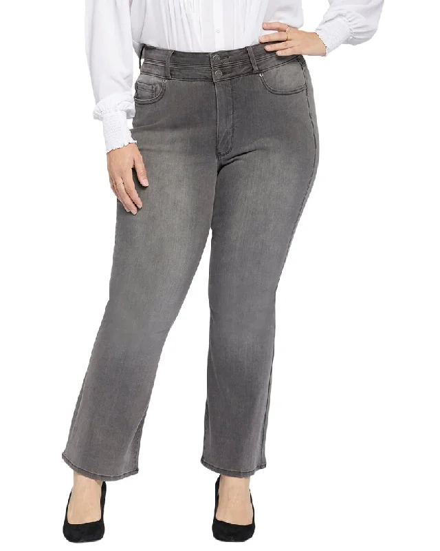Classic Clothes For Women NYDJ Plus Ava High-Rise Flare Jean
