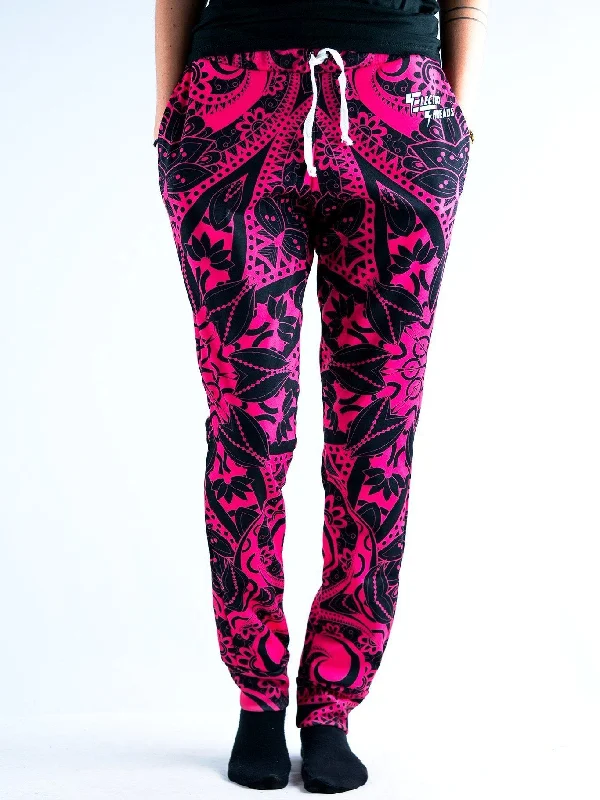 Early Bird Offer Pink Mandala Unisex Pajama Pants