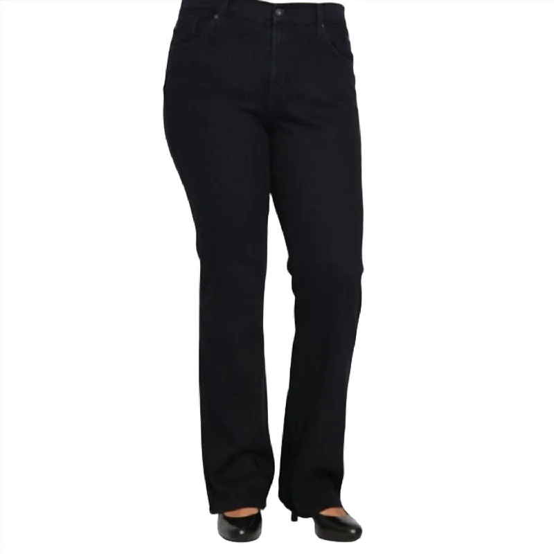 Women's Workout Clothing Slim Boot Curvy Jean In Solstice