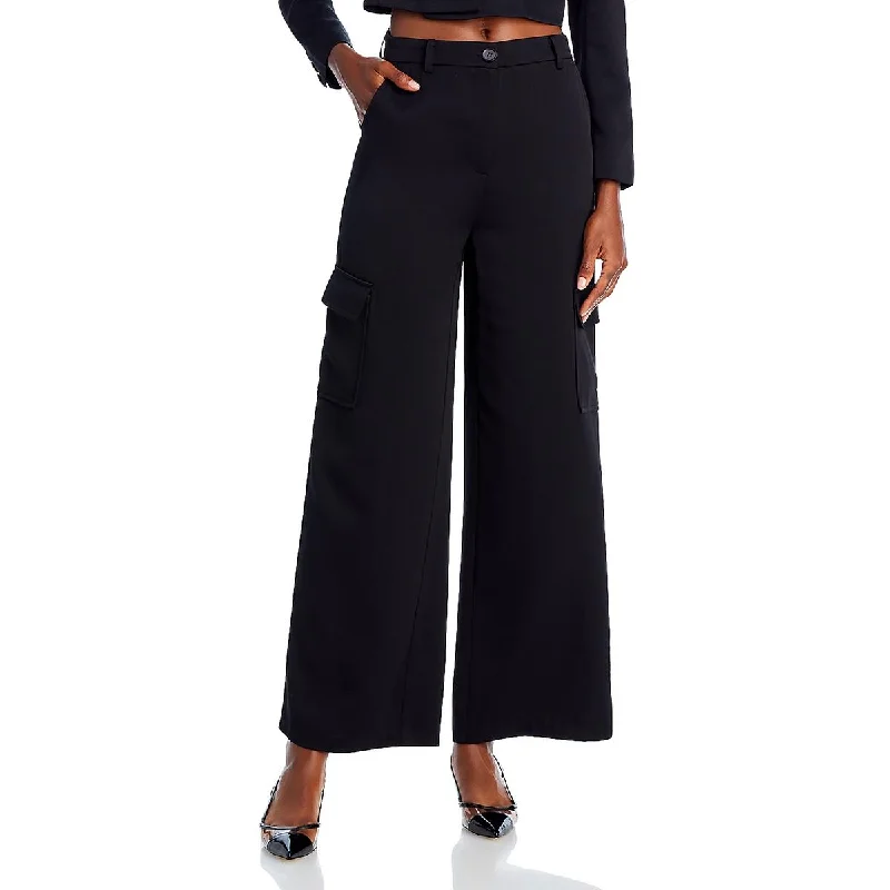 Comfortable Casual Women's Clothing Womens Cargo Pants Wide Leg Wide Leg Pants