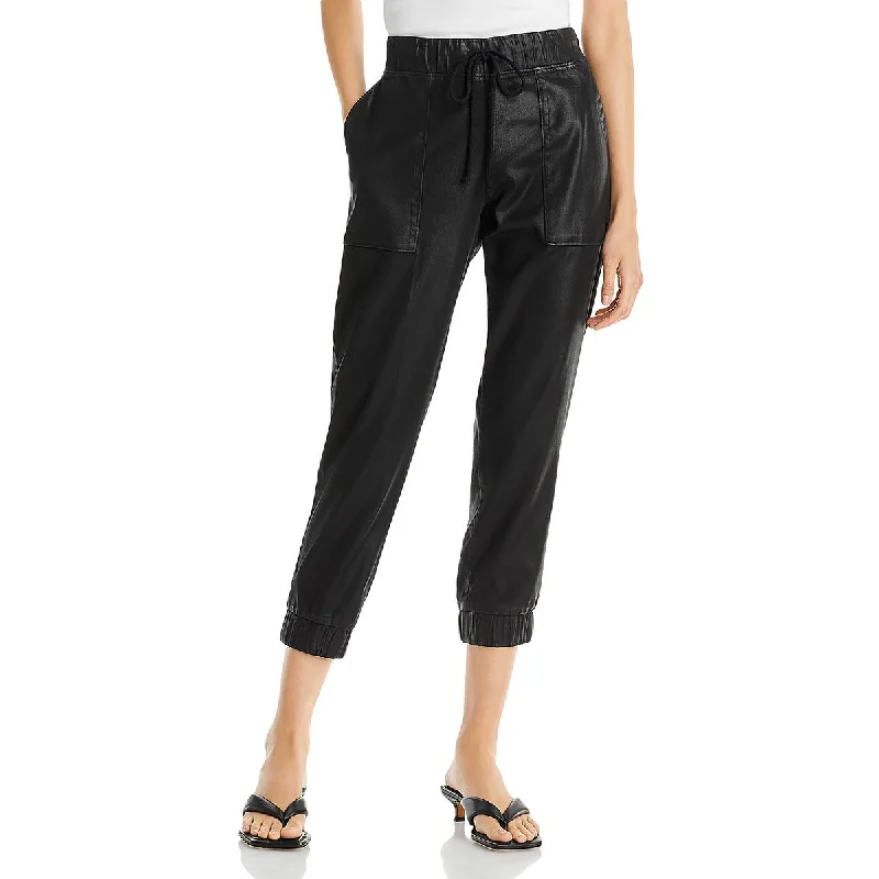 Women's Fashionable Clothing Sets Womens Chambray Drawstring Jogger Pants