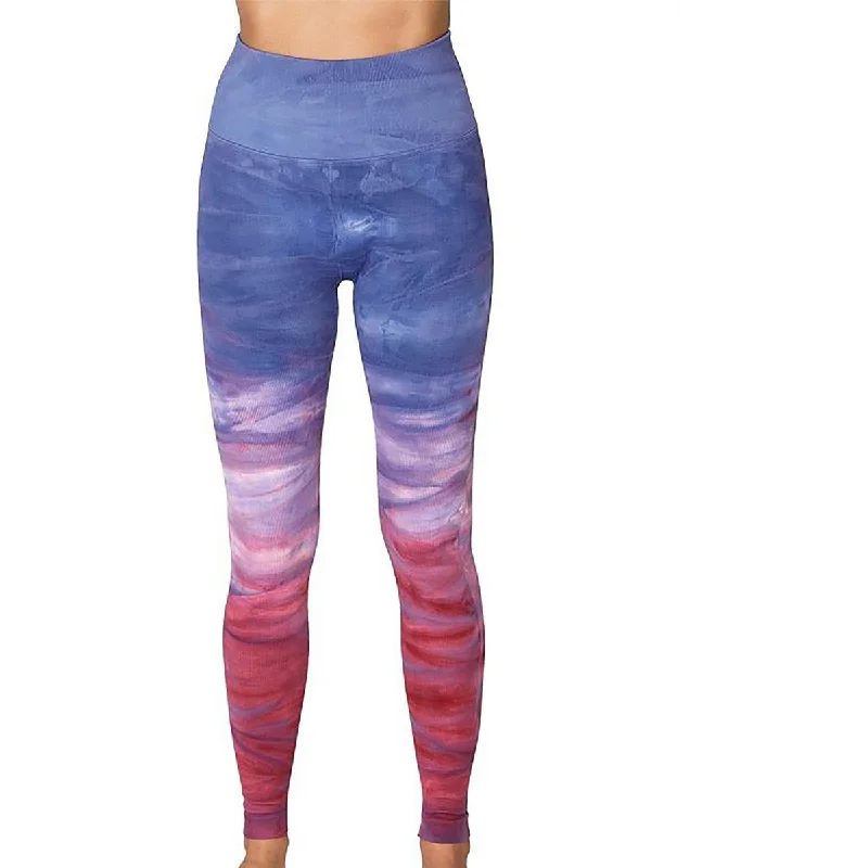 Comfortable Loungewear for Women Womens High Rise Watercolor Leggings