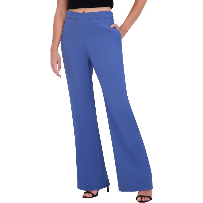 Women's Everyday Attire Womens High Waist Pocket Flared Pants